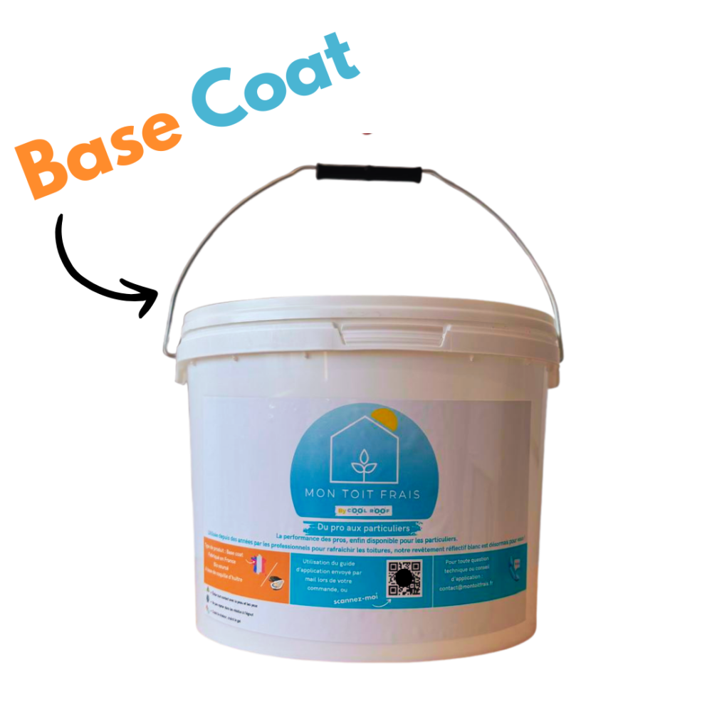 peinture cool roof base coat france
