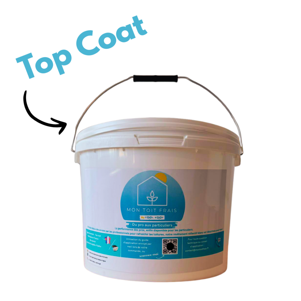 peinture Top Coat Cool Roof France