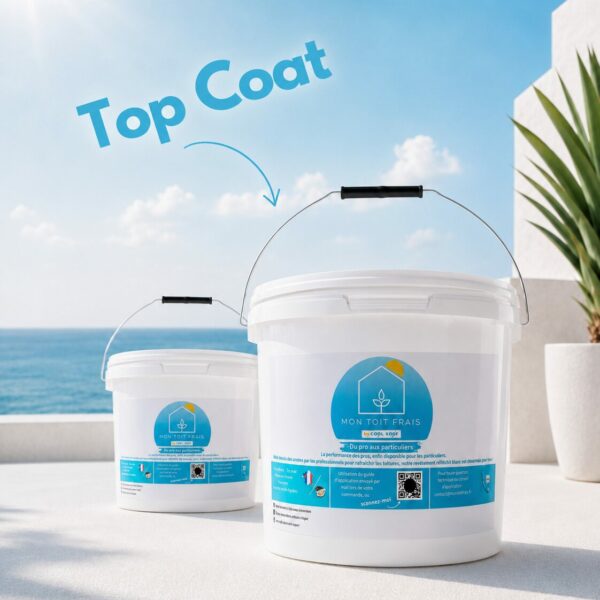 Peinture Top Coat Cool Roof - Mon toit frais
