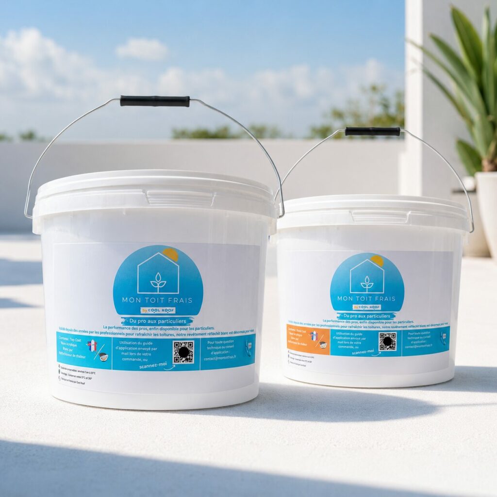 Pack complet peinture cool roof mon toit frais